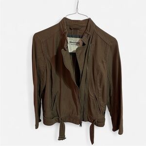 Abercrombie & Fitch Women's Utility Jacket in Olive